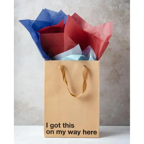 “I Got This On My Way Here” Gift Bag