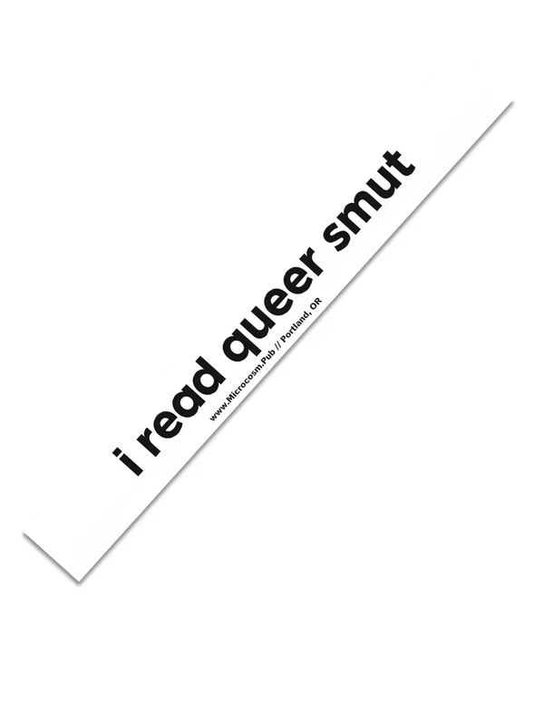 I Read Queer Smut Sticker