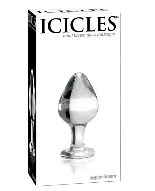 Icicles No. 25 Hand Blown Glass – Clear