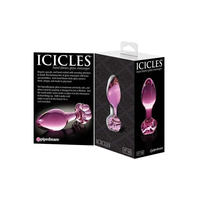 Icicles No. 48 Butt Plug – Pink