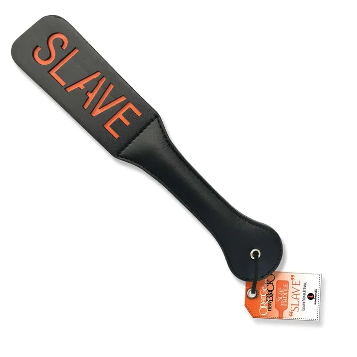 Icon Brands Orange Is The New Black Slave Slap Paddle – Add Fun to Your Playtime