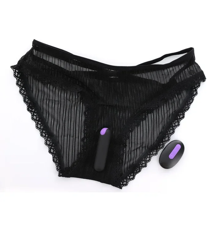 IJOY RECHARGEABLE VIBRATING PANTY W/ REMOTE