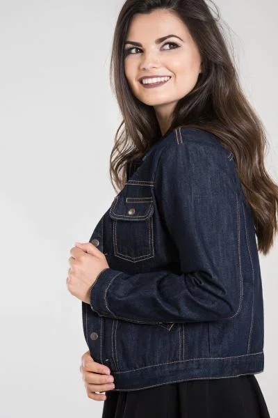 Indiana Denim Jacket – Navy –