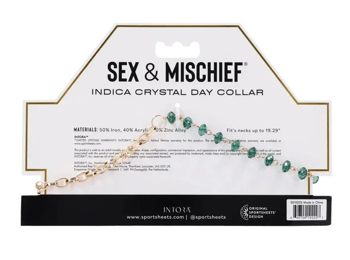 Indica Crystal Day Collar – Green