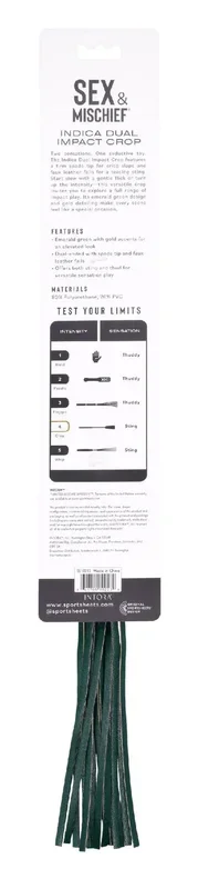 Indica Dual Impact Crop – Green