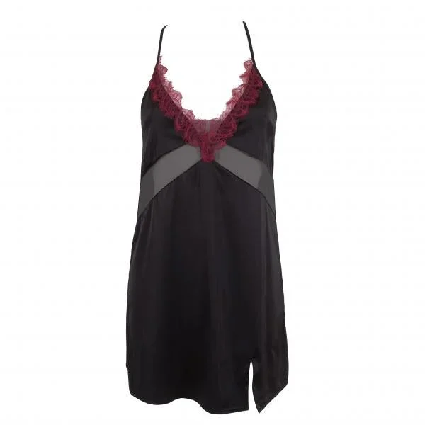 Indy Chemise – Black/Cordovan –