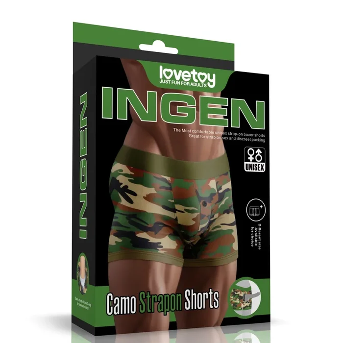 INGEN Unisex Camo Strap-on Boxers