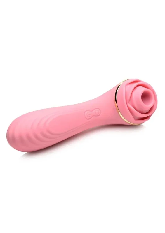 Inmi Bloomgasm Passion Petals 10x Rechargeable Silicone Rose Clitoral Stimulator