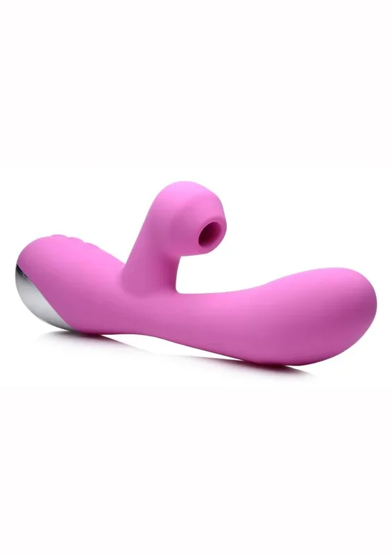 Inmi Shegasm 5 Star Rabbit Suction Come Hither Rechargeable Silicone Vibrator