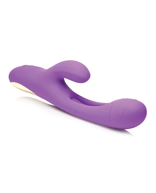 Inmi Tri-Flick Flicking Rabbit Vibrator – Purple
