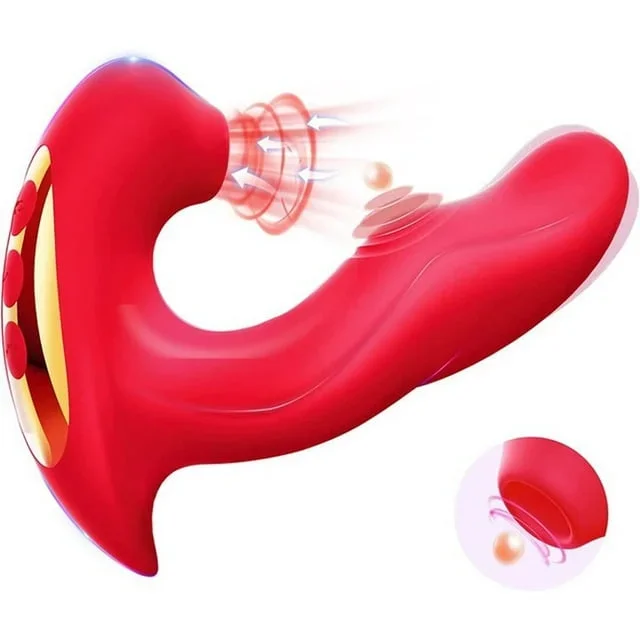 IntimaLuxe – G Spot Vibator with Licking & Vibration Design
