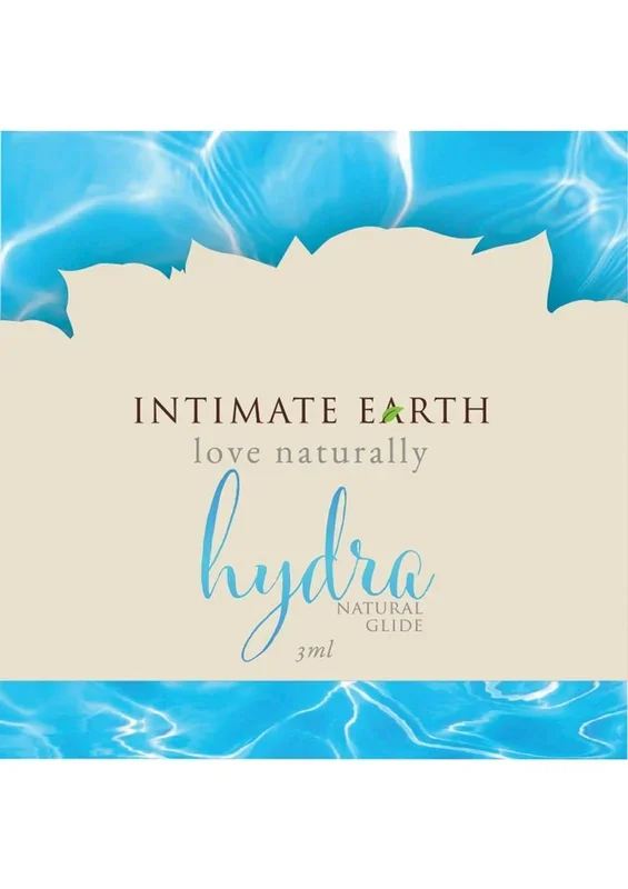Intimate Earth Hydra Natural Glide Water Based Natural Plant Cellulose Lubricant