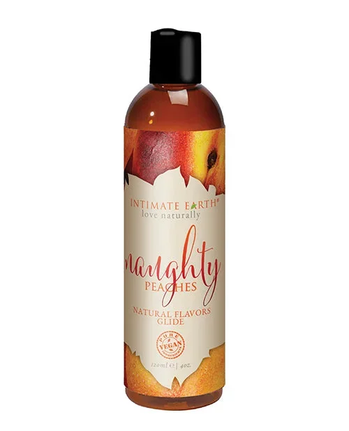 Intimate Earth Natural Flavors Glide – 120 ml Naughty Peaches