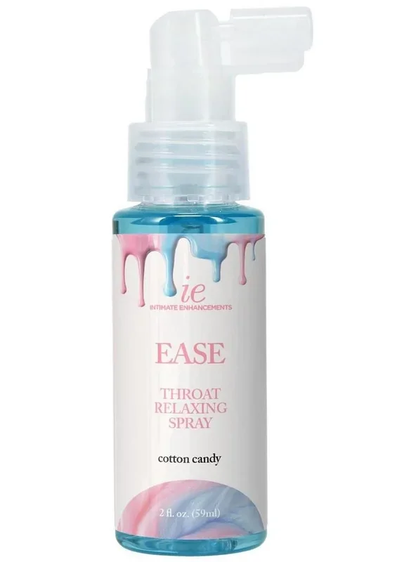 Intimate Enhancements Ease Throat Relaxing Spray 2oz – Cotton Candy