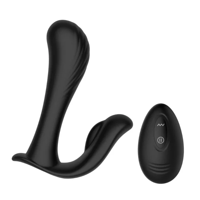 INTY Toys Ace Panty Vibrator With Remote Black