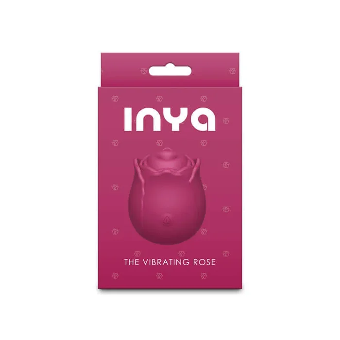 Inya the Vibrating Rose Massager Red