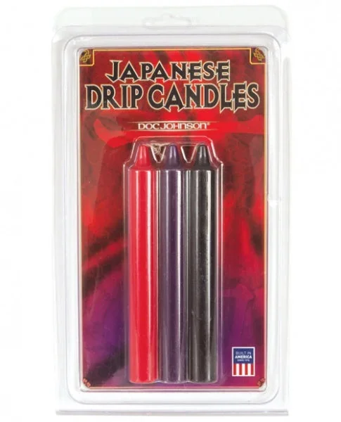 Japanese Drip Candles – Pack of 3