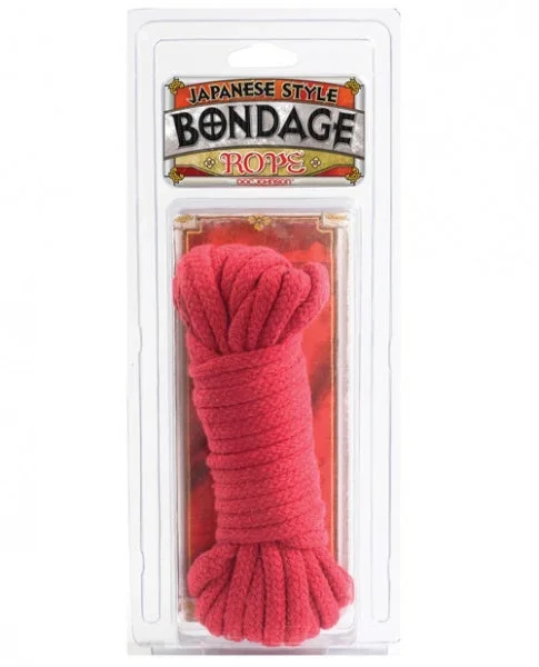 Japanese Style Bondage Cotton Rope – Red