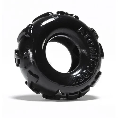 Jelly Bean Black Cockring by Oxballs Flexible Fit for Fun