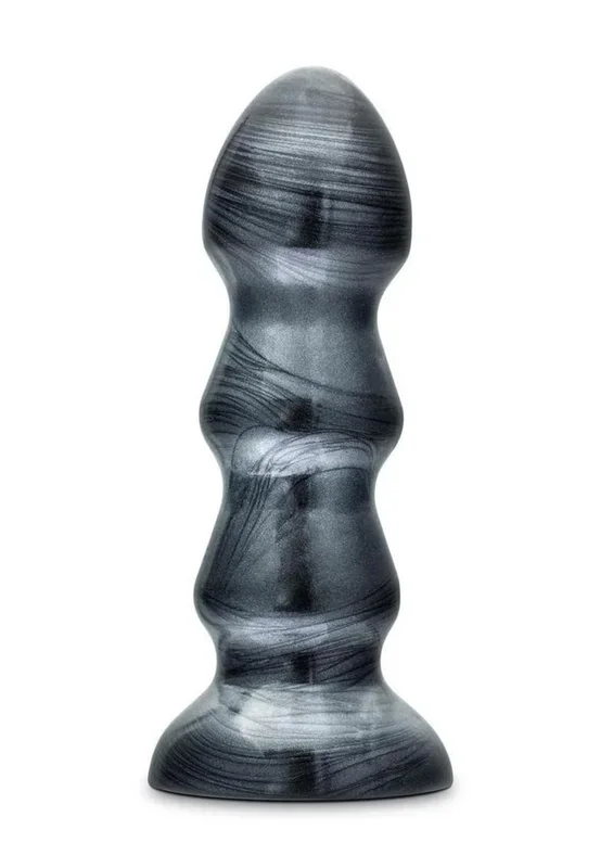 Jet Black Jack 7 Inch Carbon Metallic Butt Plug