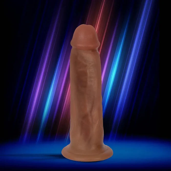 Jock Dark Bareskin Dildo – 7 Inch