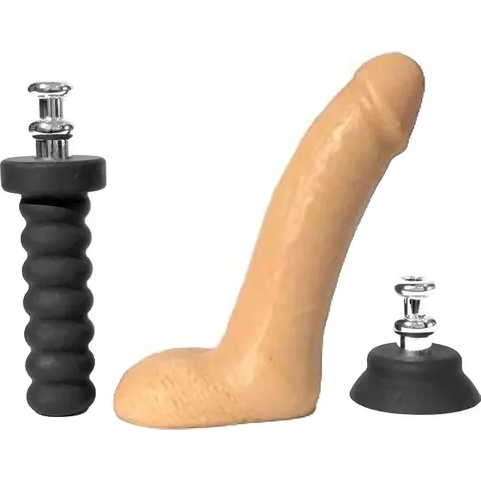Jocks Brent Silicone 8″ Dildo with Interchangeable Bases