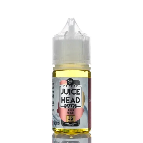 Juice Head TFN Salts – Guava Peach Freeze – 30ml