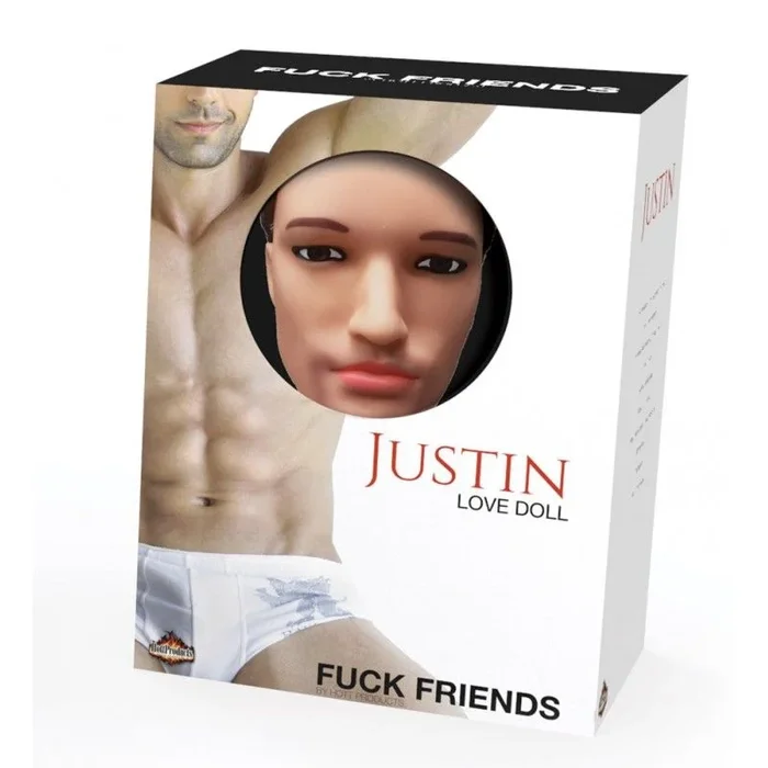 Justin Realistic Male Love Doll with Flexible Jelly Rubber Body