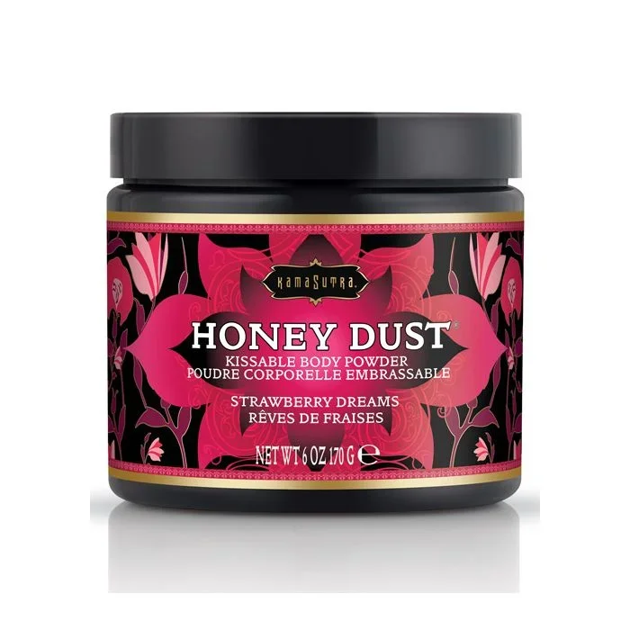 Kama Sutra Honey Dust – 6 oz Strawberry Dreams
