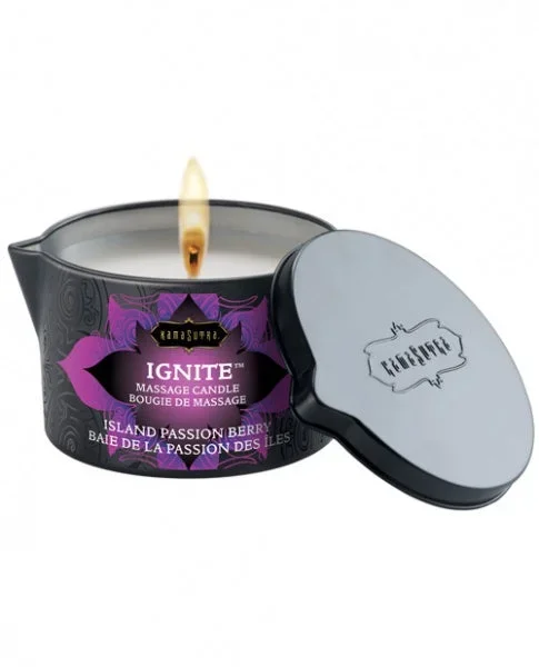 Kama Sutra Ignite Massage Candle – Island Passion Berry