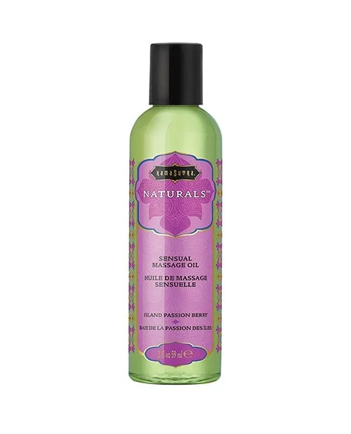 Kama Sutra Naturals Massage Oil – 2 Oz. Island Passion Berry