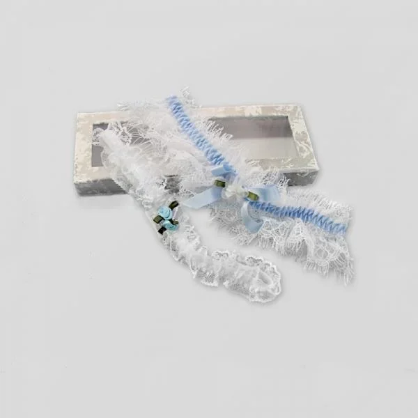 Keepsake & Tossing Garter Set with Gift Box
