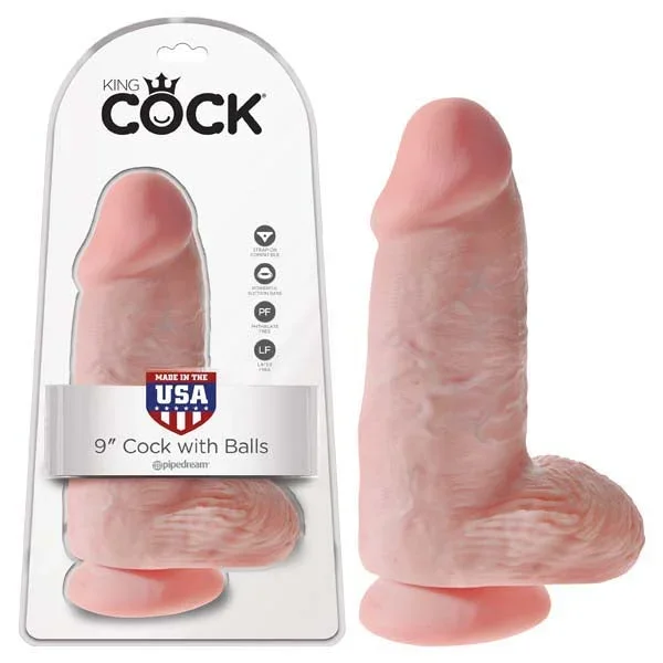 King Cock Chubby – Flesh 22.9 cm (9”) Dong