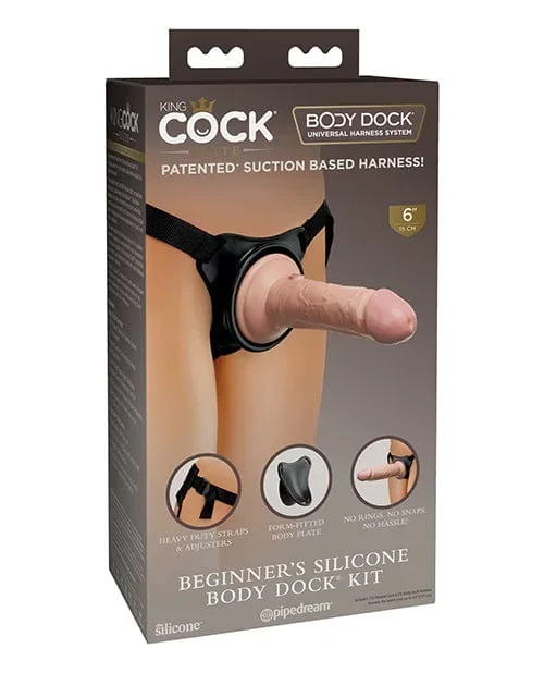 King Cock Elite Beginner’s Silicone Body Dock Kit