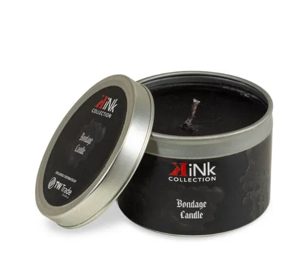 Kink Sensual Bondage Candle 4 Oz Black