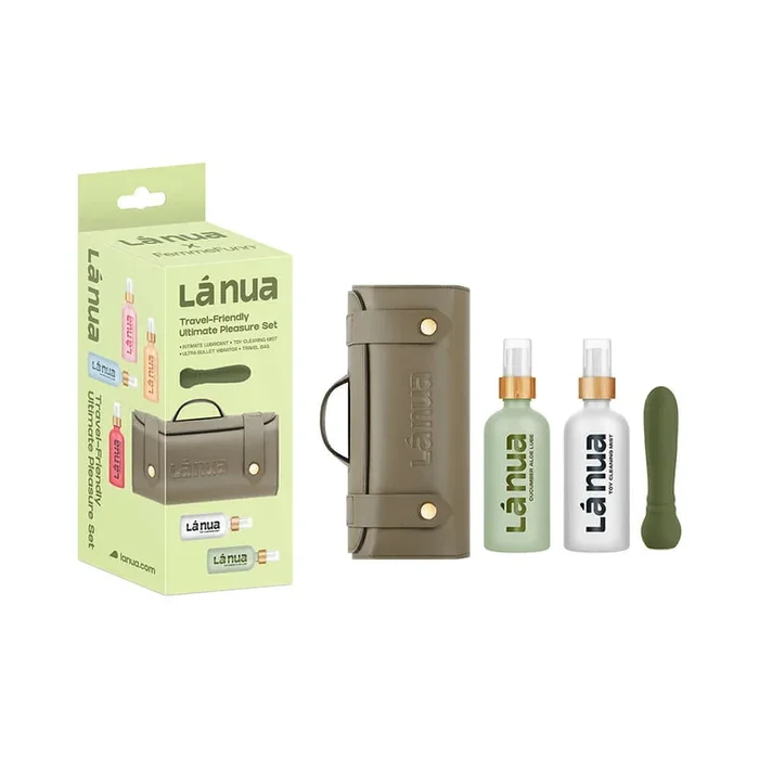 La Nua Gift Bag 5 Ultra Bullet with Toy Cleaner and Cucumber Lube