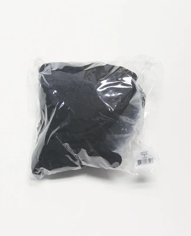 Lace Teddy w/Padded Underwire Cups & Removable Neck Accent – Black LG