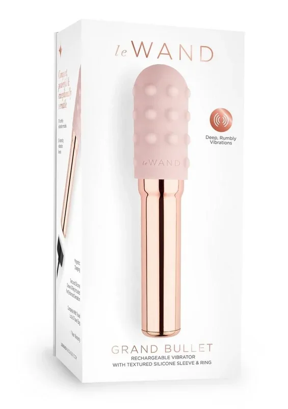 Le Wand Grand Bullet Rechargeable Silione Vibrator