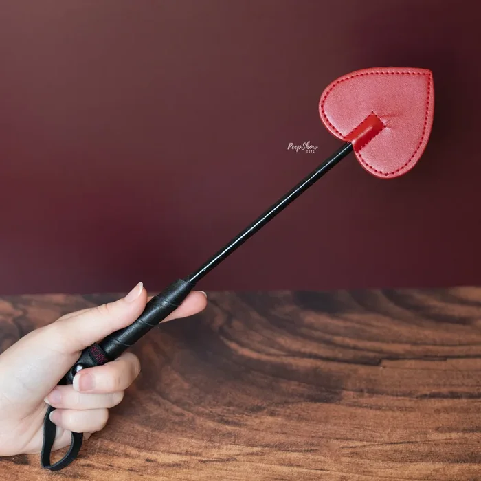 Leather Mini Spade Paddle