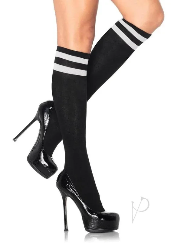 Leg Avenue Athletic Knee High OS Black