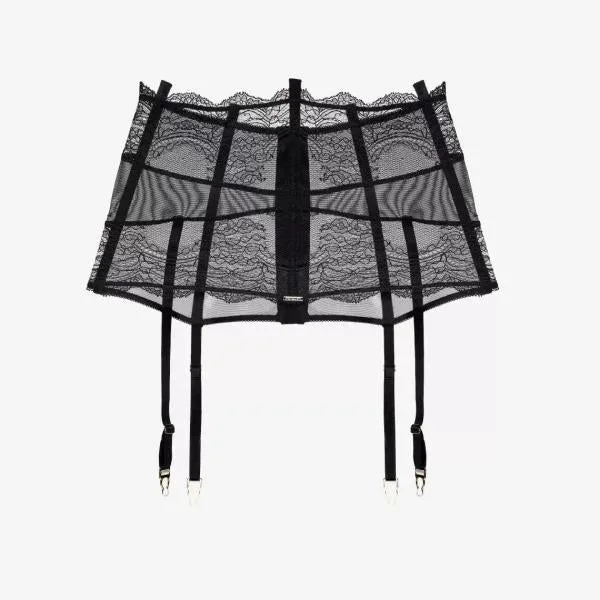 Leicester Garter Belt – Black –