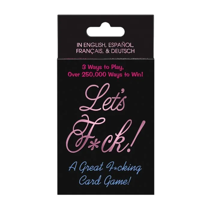 Let’s Fuck Card Game Adult Party Card Game For Couples