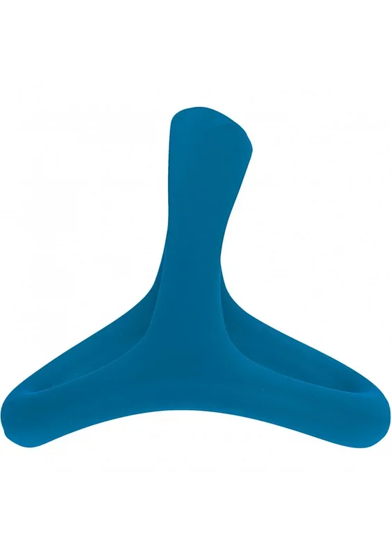 LEVELZ – Soft Bead Grip Silicone Cock & Ball Ring – Teal