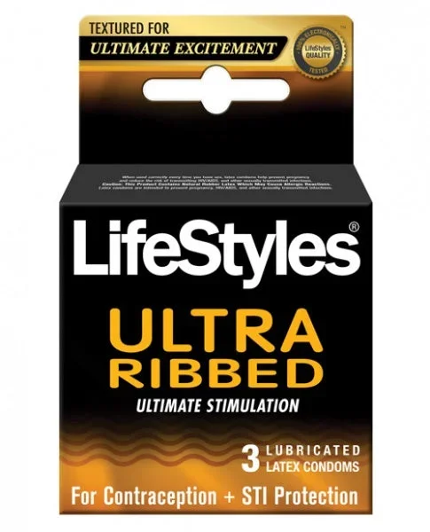 Lifestyles Ultra Ribbed – Box of 3
