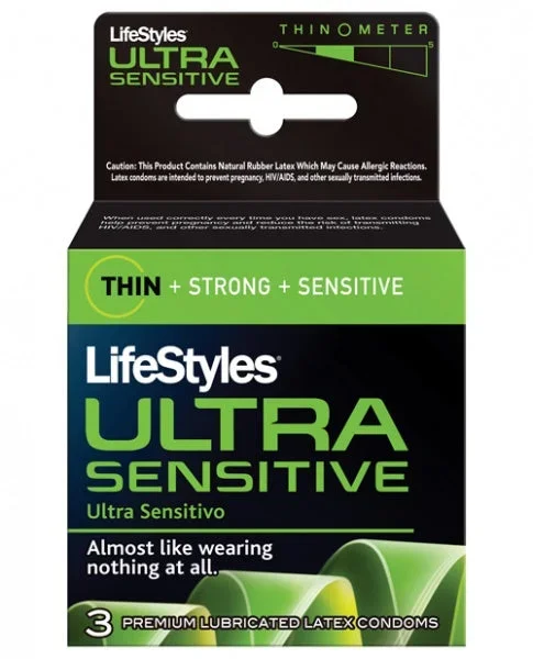 Lifestyles Ultra Sensitive – Box of 3
