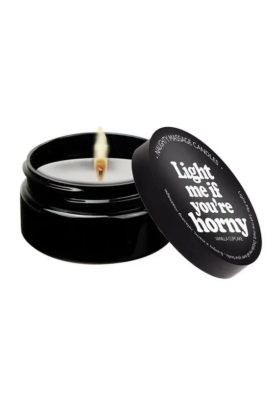 Light Me If You’re Horny Naughty Massage Candle