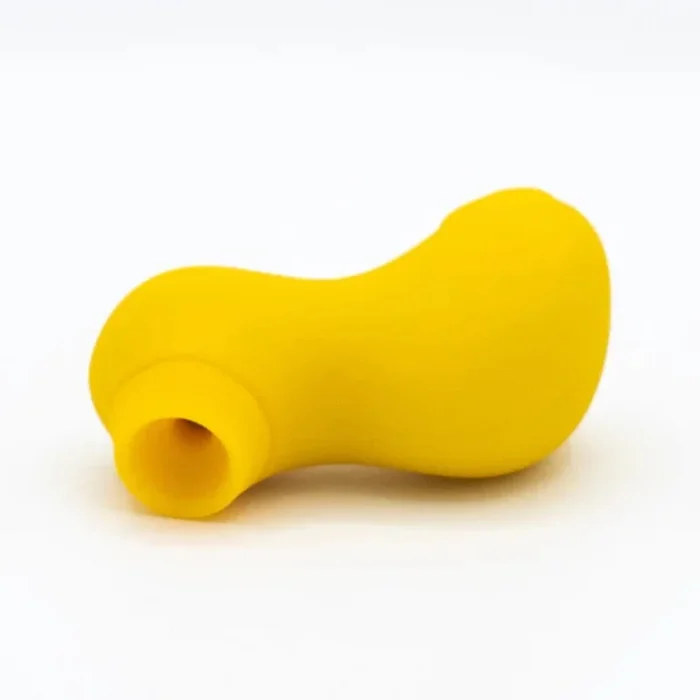 Like A Kitten Lucky Duck Suction Vibrator Yellow