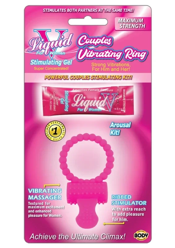 Liquid V Couples Cock Ring Kit