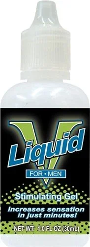 Liquid V for Men Stimulating Gel 1 Oz Bottle for Intimacy