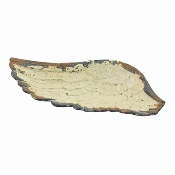 Littlest Angel Wing Tray – White